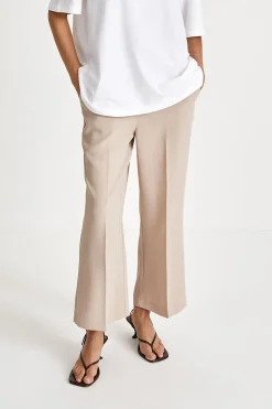 Stylein Bonita Trousers Cropped - Cream
