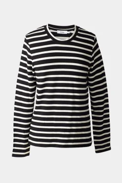 Stylein Canvey Top - Black With Stripes