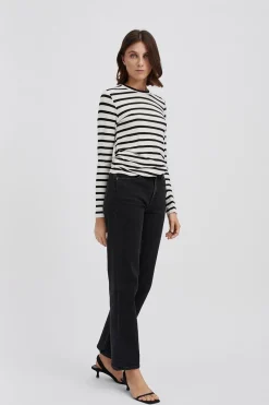 Stylein Canvey Top - White With Stripes