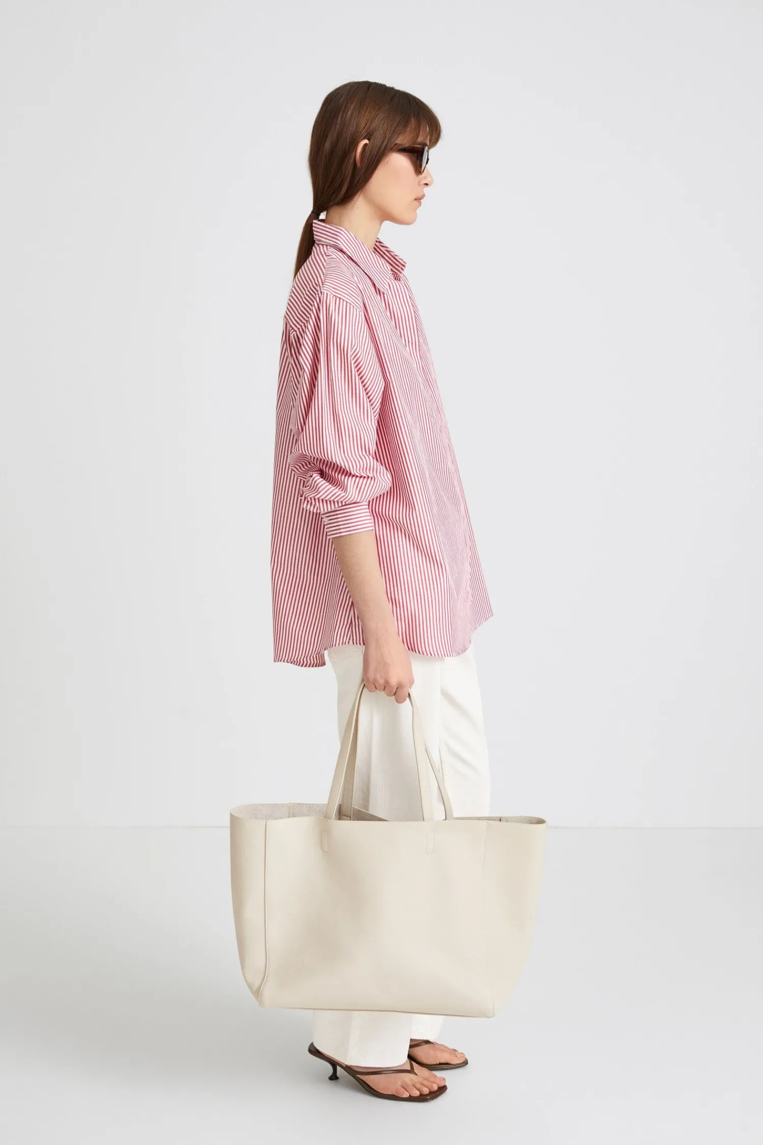 Stylein Jeanne Shirt - Red Striped